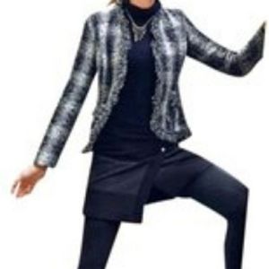 Cabi Best In Show Tweed Jacket Blazer Sz4 NWOT